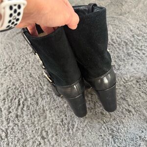 Michael Kors Black Heeled Boots